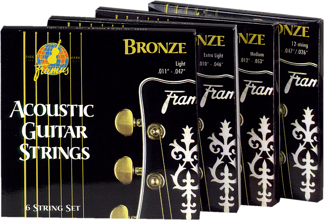 Struny na akustickou kytaru Bronze Medium 48220 M (.012 - .053)