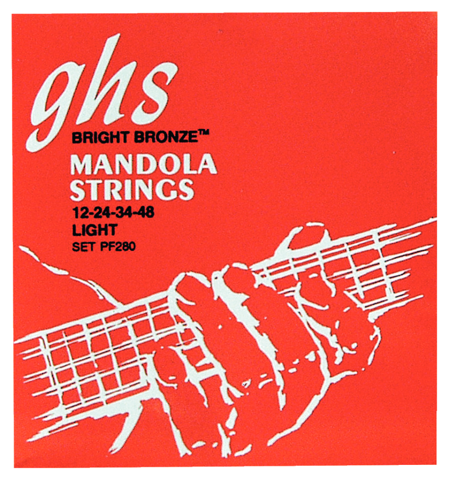 GHS PF 280 LIGHT Mandola Bright Bron.LE L (.012 - .048)