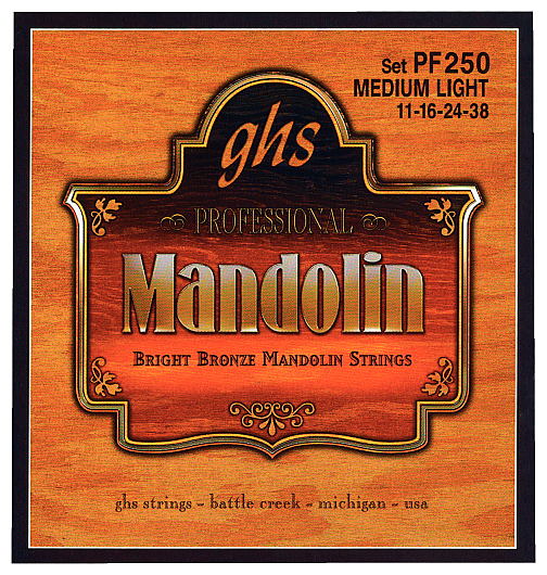 GHS PF 250 MEDIUM L Mandoline Bright B. LE ML (.011 - .038)
