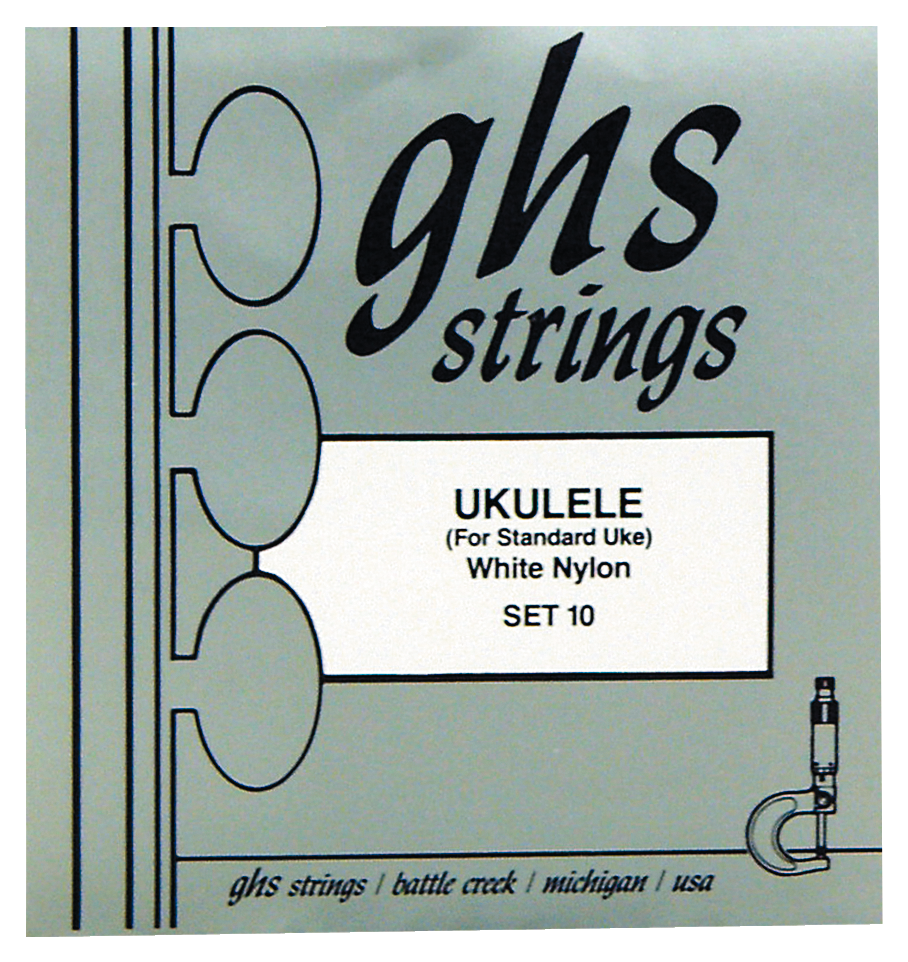 Struny na standardní ukulele (.011 - .014), GHS 10