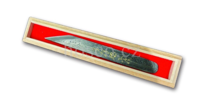 Mistrovský nůž Kiridashi Mokume 21mm