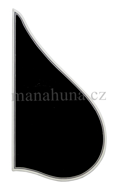 Pickguard černý, A typ