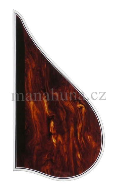 Pickguard želvovina, A typ