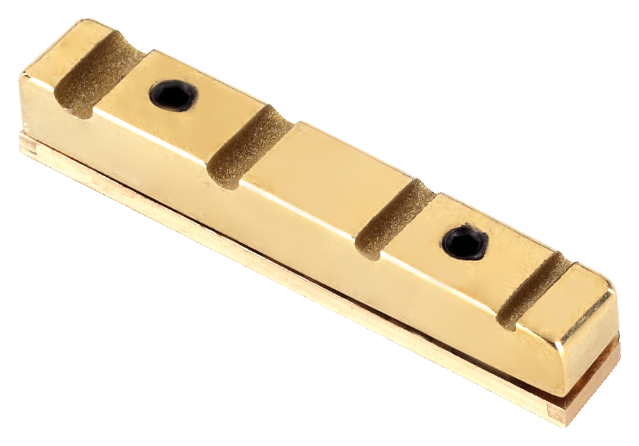 Sedlový pražec "Just a Nut III Brass" 38,5 mm