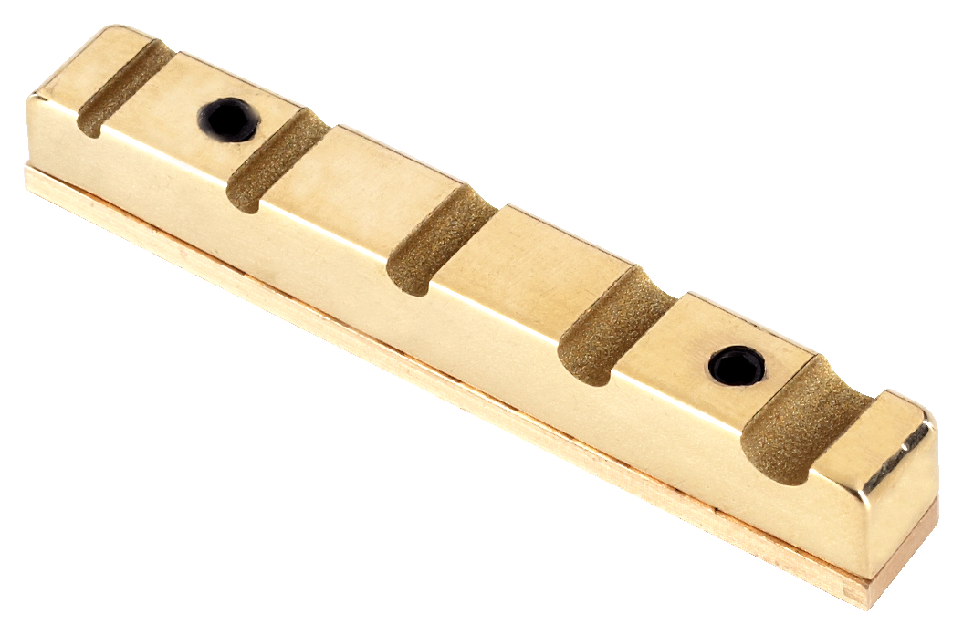 Sedlový pražec "Just a Nut III Brass" 45 mm