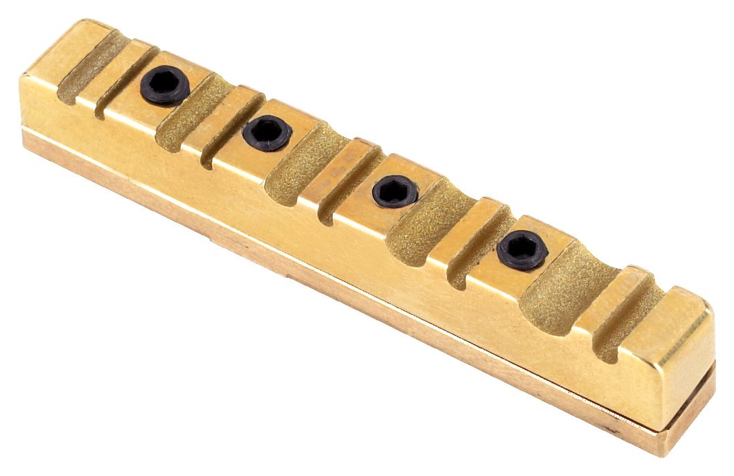 Sedlový pražec "Just a Nut III Brass" 45 mm