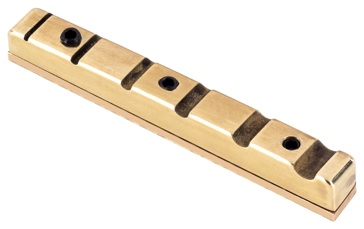Sedlový pražec "Just a Nut III Brass" 55 mm