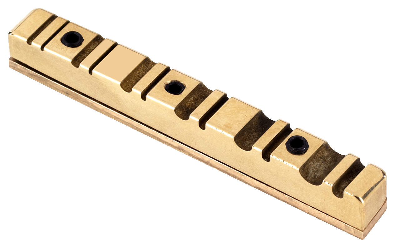 Sedlový pražec "Just a Nut III Brass" 55 mm