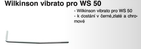 Wilkinson vibrato pro VS 50