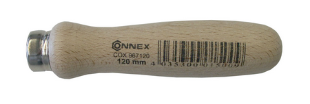 Rukojeť 120mm pro pilníky 250mm, dřevěná  COX967120