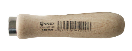 Rukojeť 140mm pro pilníky 300mm, dřevěná  COX967140