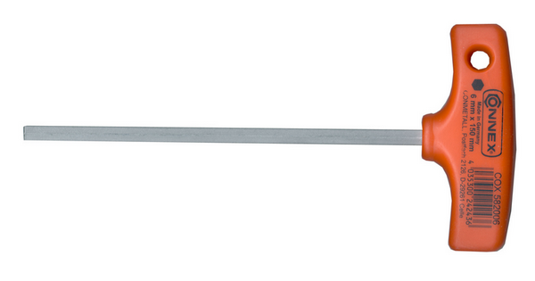 Klíč zástrčný inbus s T madlem 6mm  COX582006