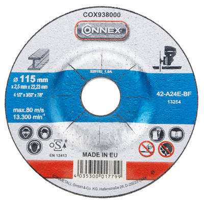 Řezný kotouč KOV 115mm / 2,5mm COX938000