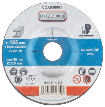 Řezný kotouč KOV 125mm / 2,5mm COX938001