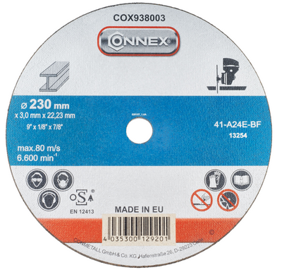 Řezný kotouč KOV 230mm / 3mm COX938003