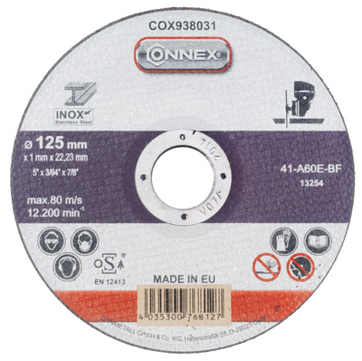 Řezný kotouč NEREZ 125mm / 2,5mm COX938031