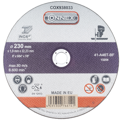 Řezný kotouč NEREZ 230mm / 3mm COX938033