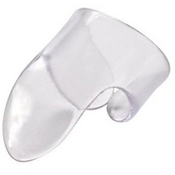 Dunlop plastové prsteny Clear "D" M - L 1 ks