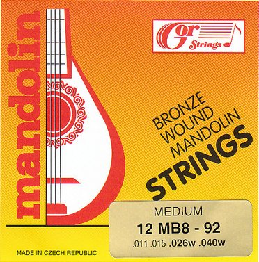 Struny mandolínové (.011 - .040), 12MB8 - 92