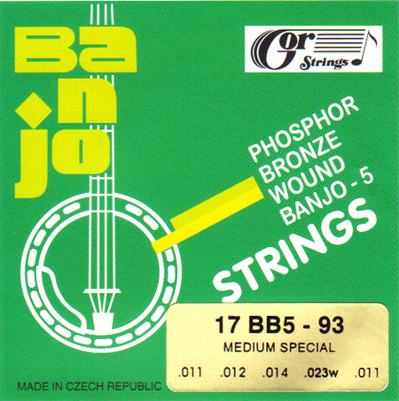 Struny na banjo (.011 - .023), 17BB5 - 93