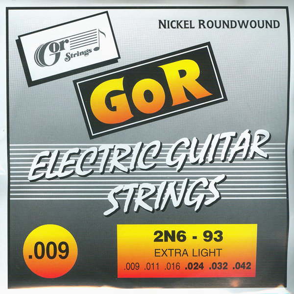 Struny na elektrickou kytaru (.009 - .042), 2N6 - 93