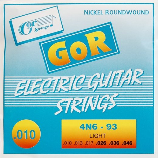 Struny na elektrickou kytaru (.010 - .046), 4N6 - 93