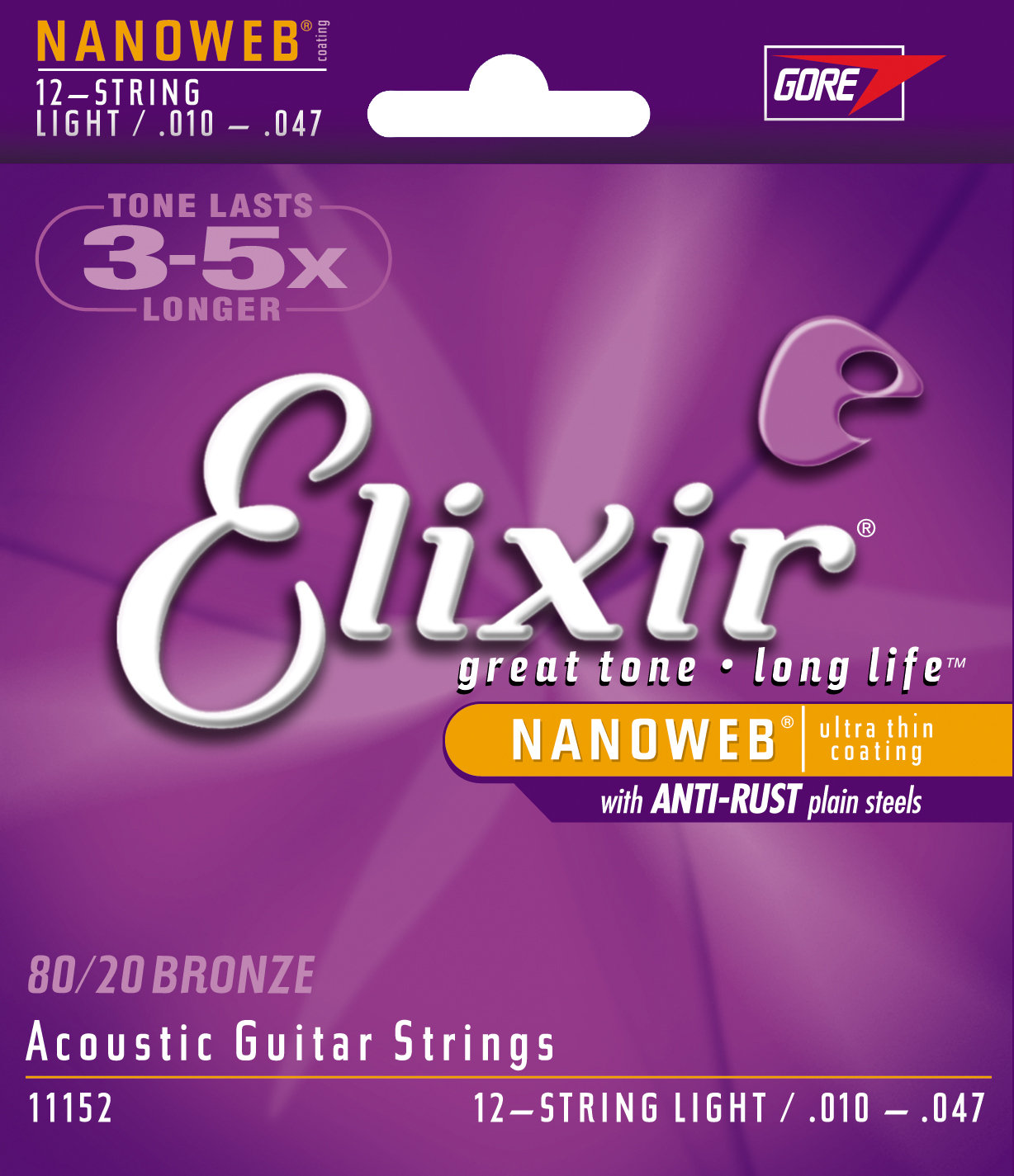 ELIXIR 11152 - 12 String Light