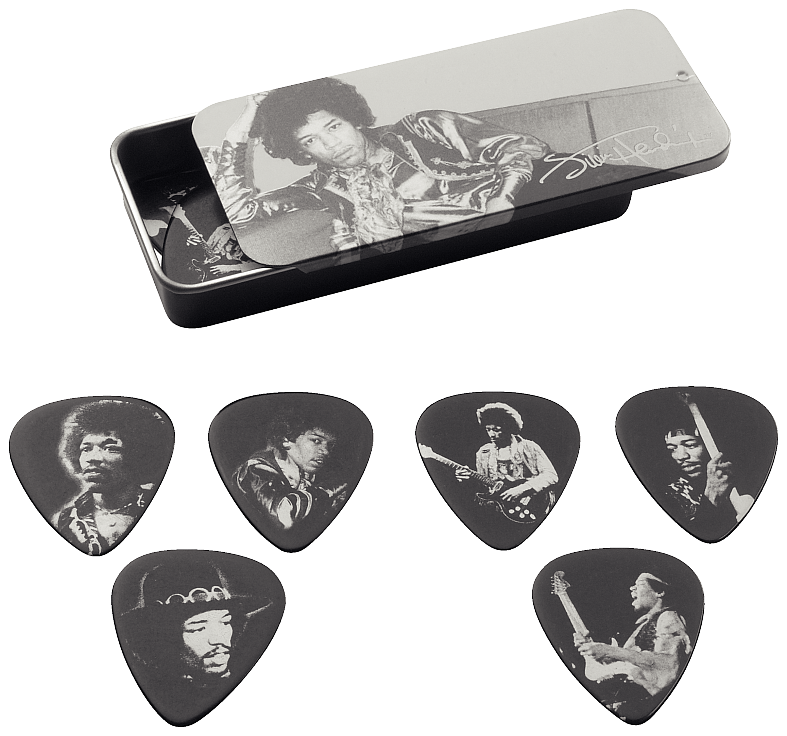 Dunlop Jimi Hendrix - Silver Portrait