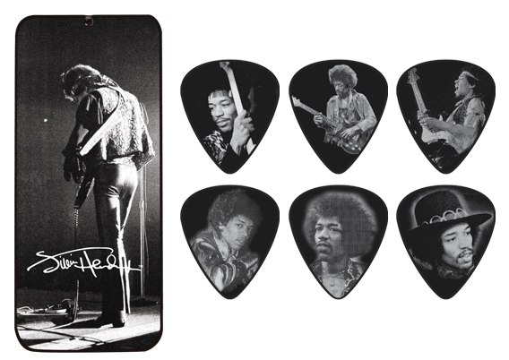 Dunlop Jimi Hendrix - Silver Portrait