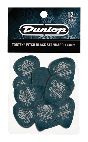 Dunlop Tortex Pitch Black Standard